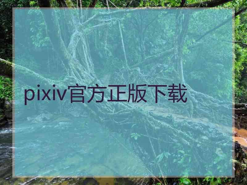 pixiv官方正版下载