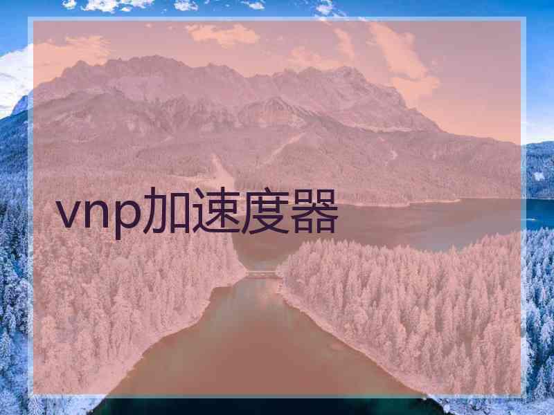 vnp加速度器