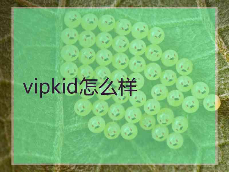 vipkid怎么样