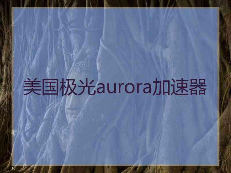 美国极光aurora加速器