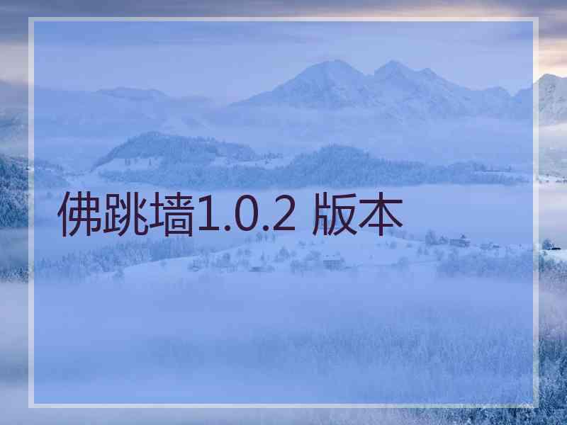 佛跳墙1.0.2 版本