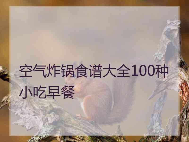 空气炸锅食谱大全100种小吃早餐