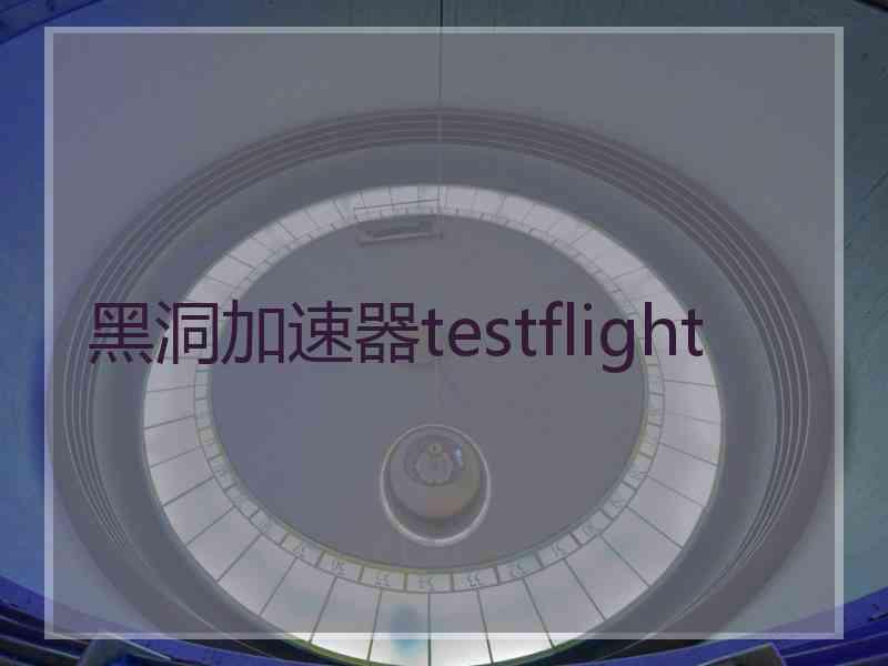 黑洞加速器testflight