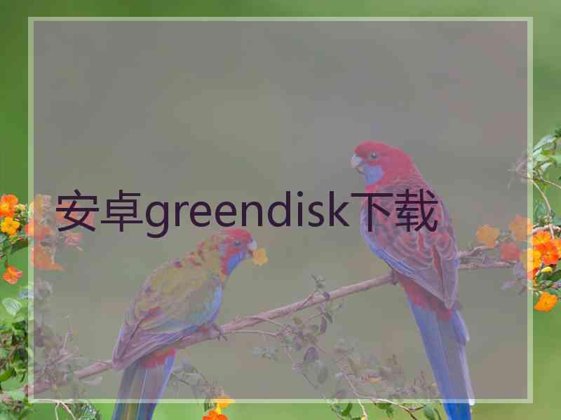 安卓greendisk下载