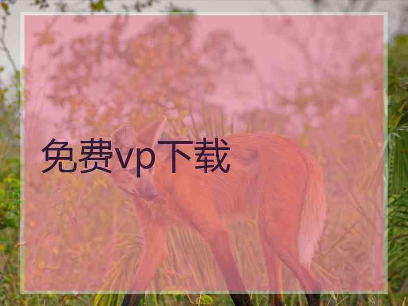 免费vp下载