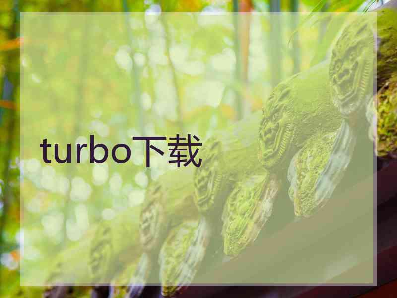 turbo下载