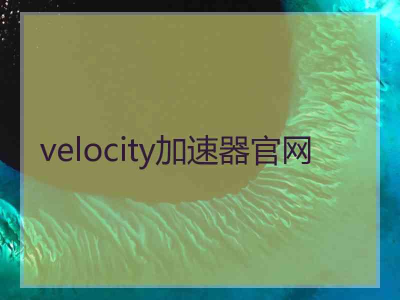 velocity加速器官网