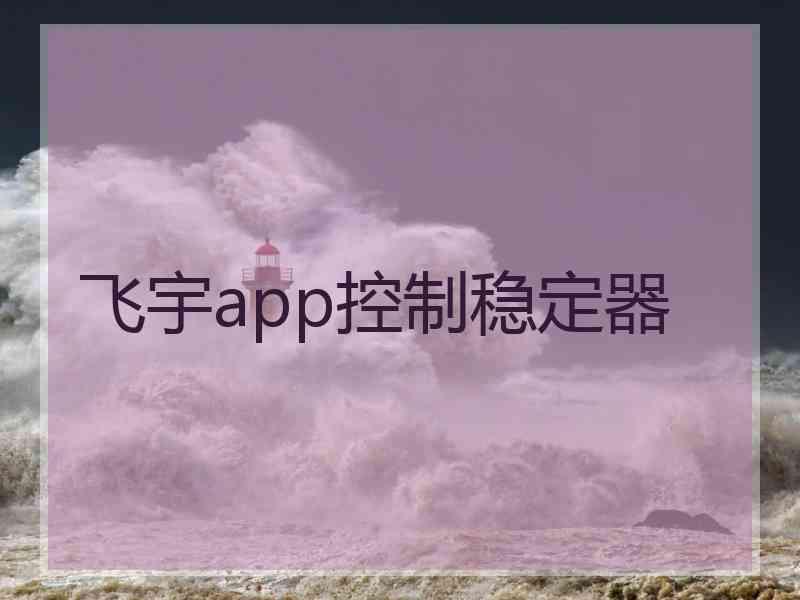 飞宇app控制稳定器