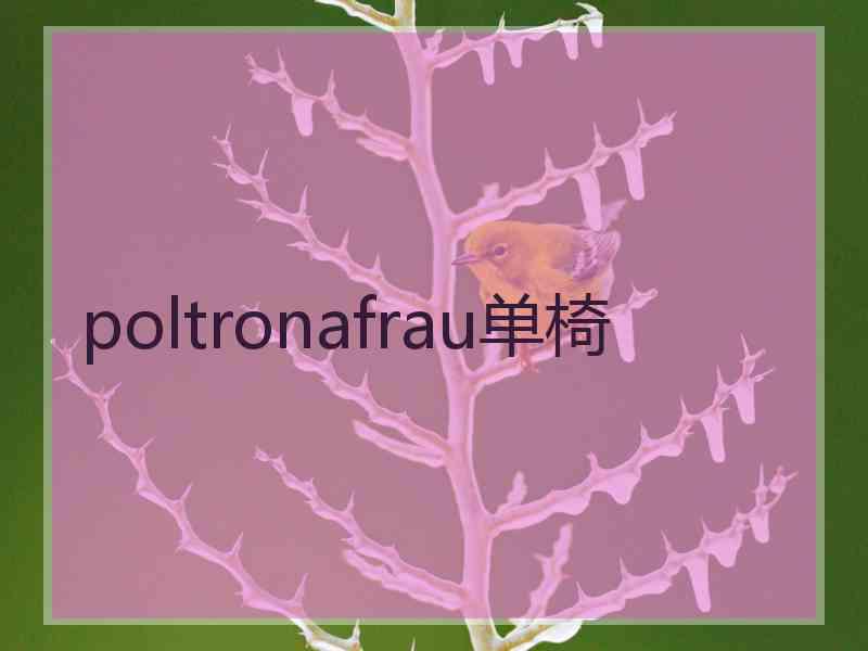 poltronafrau单椅