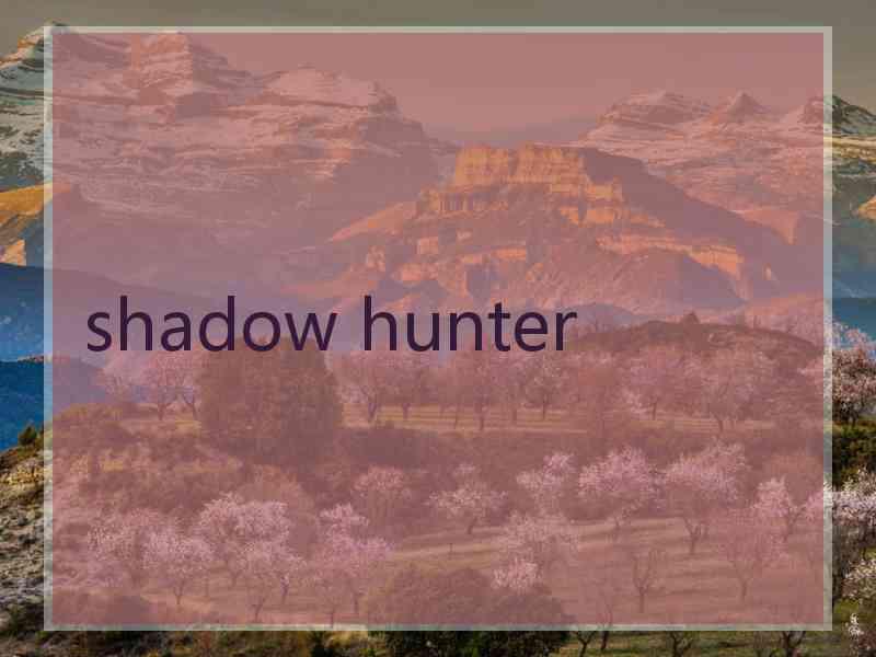 shadow hunter