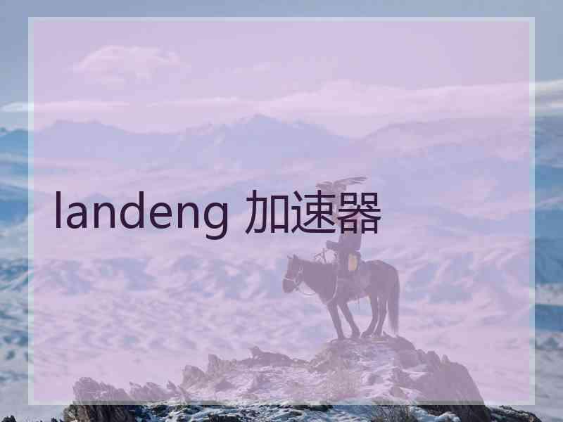 landeng 加速器