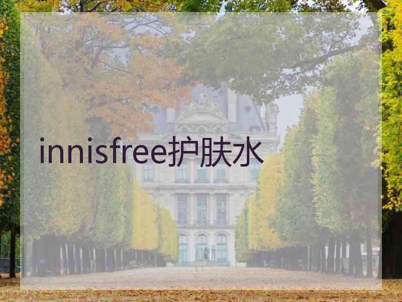 innisfree护肤水