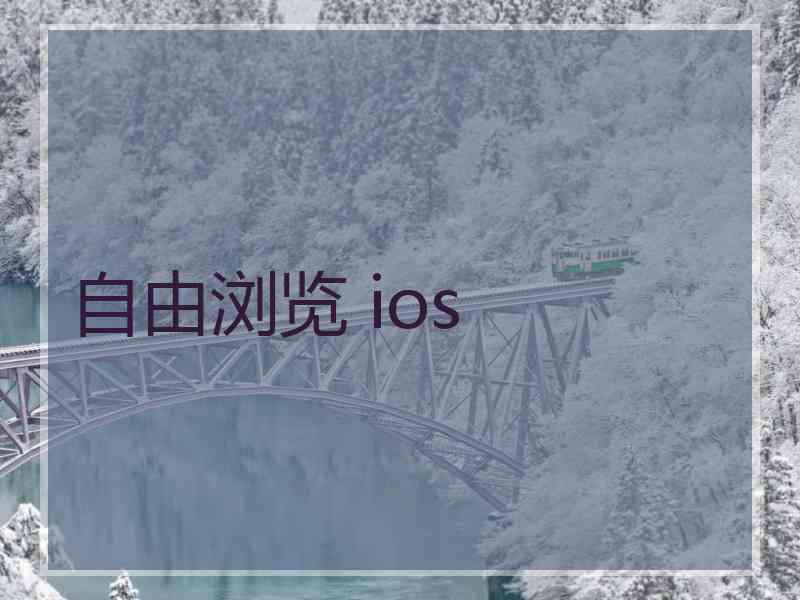 自由浏览 ios