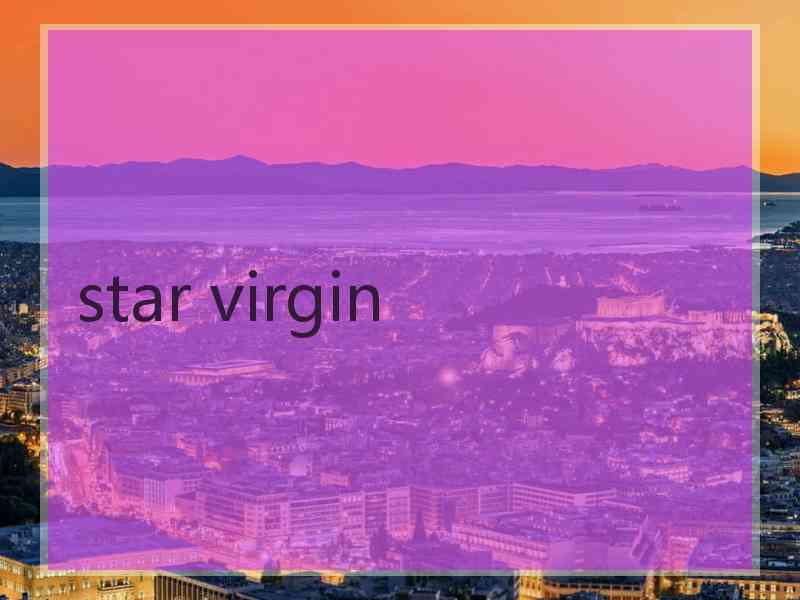 star virgin