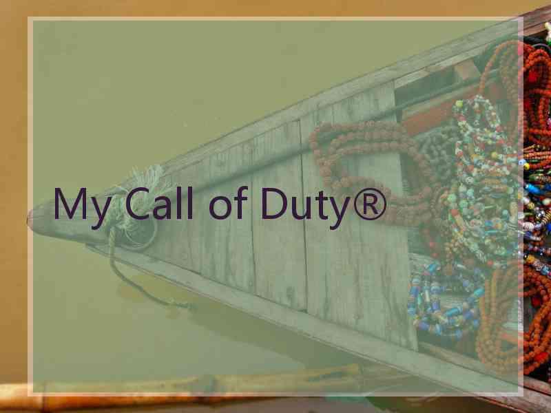 My Call of Duty®