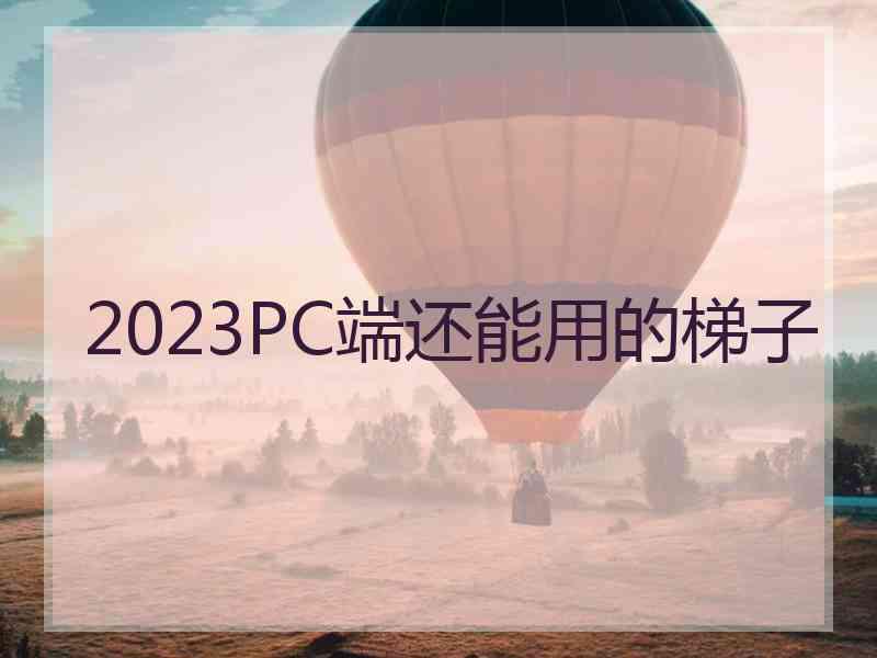 2023PC端还能用的梯子