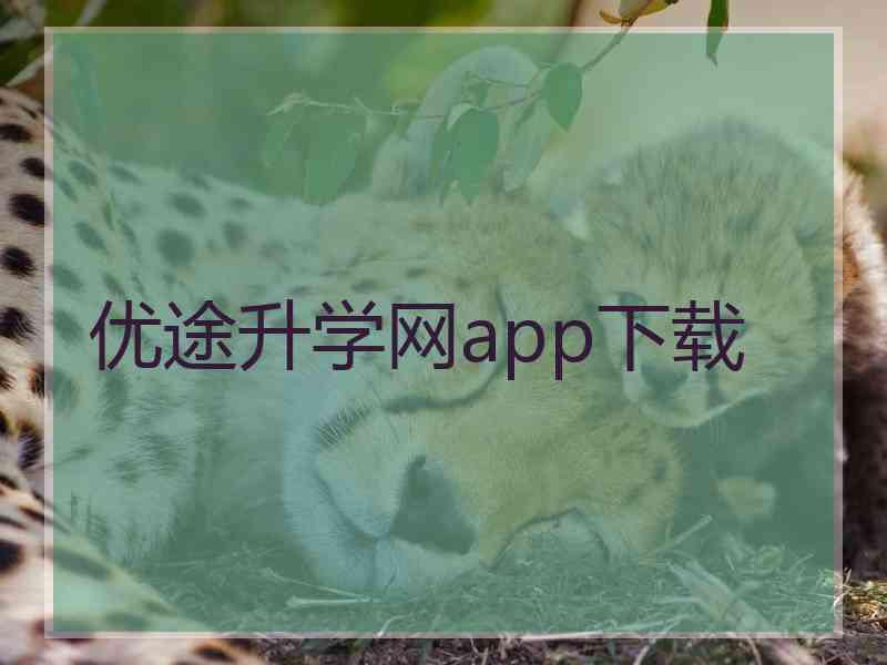 优途升学网app下载