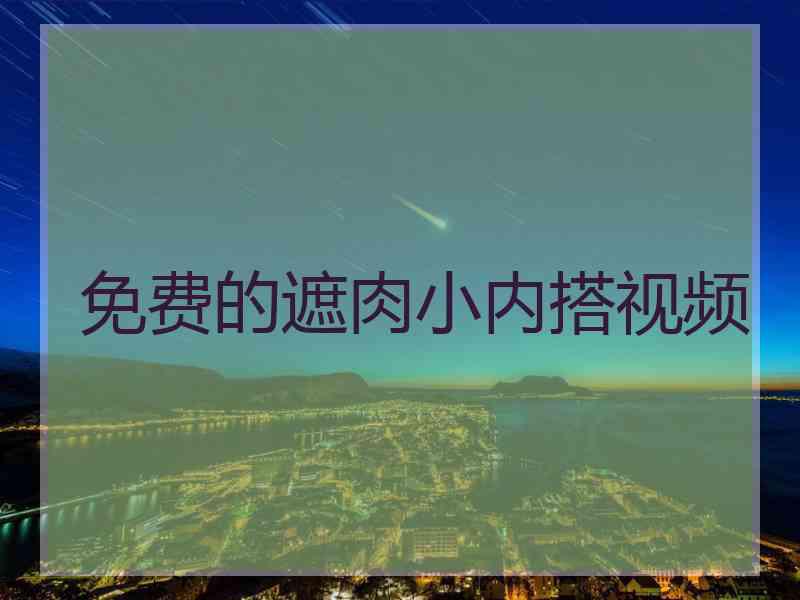 免费的遮肉小内搭视频