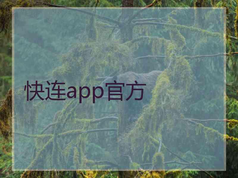 快连app官方