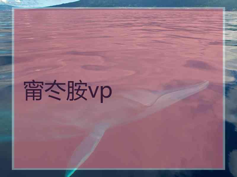 甯冭胺vp