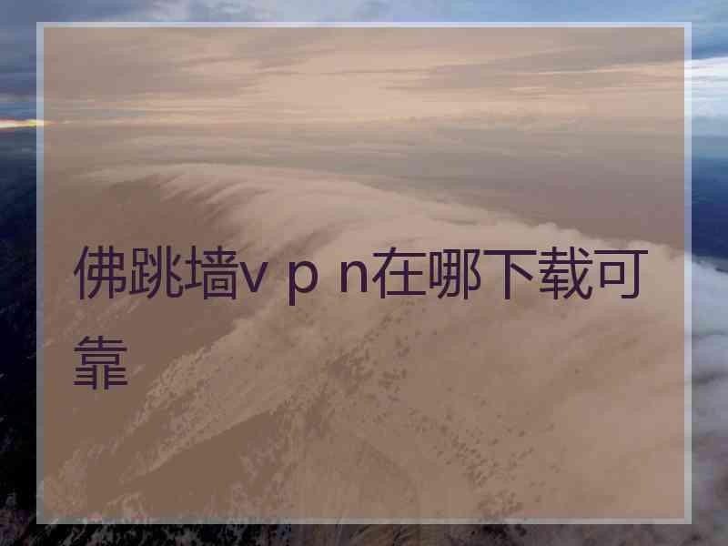 佛跳墙v p n在哪下载可靠