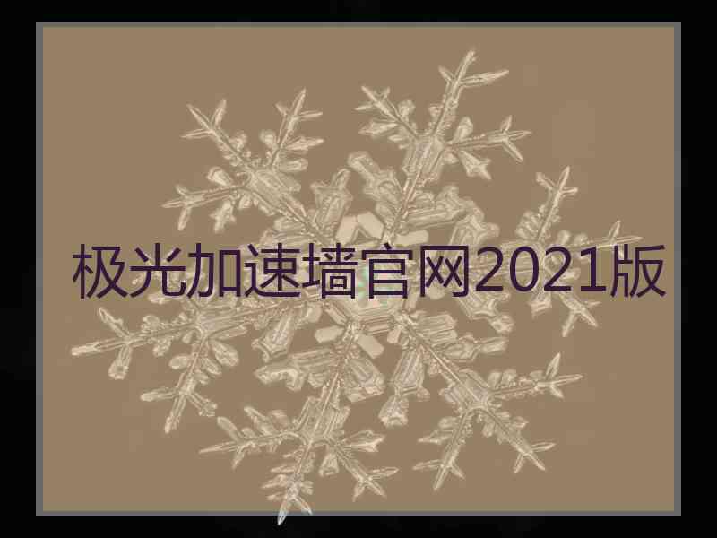 极光加速墙官网2021版