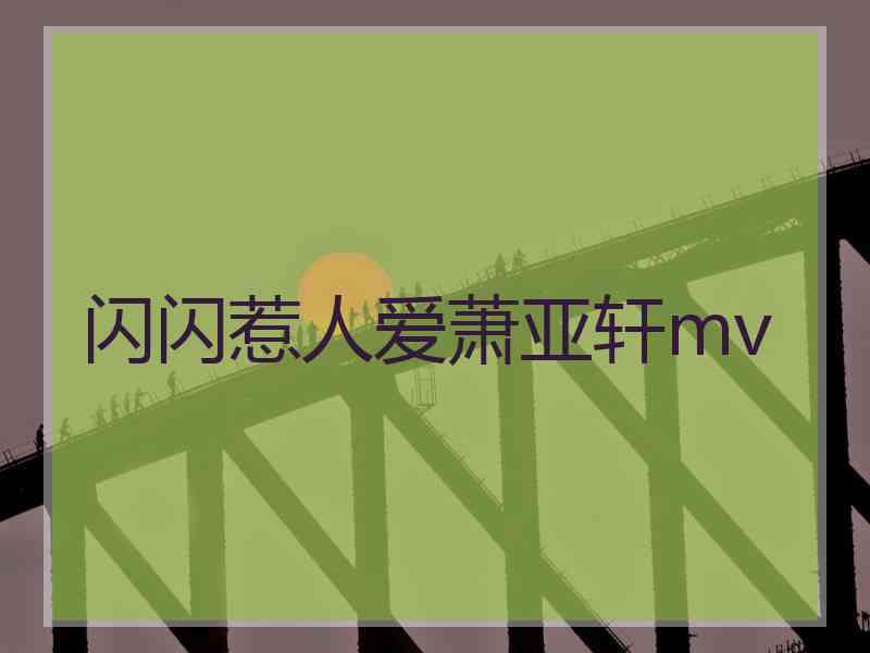 闪闪惹人爱萧亚轩mv