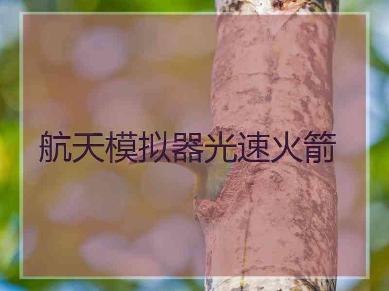 航天模拟器光速火箭