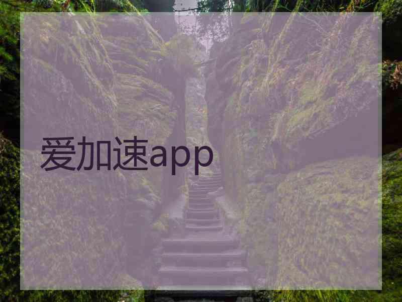 爱加速app