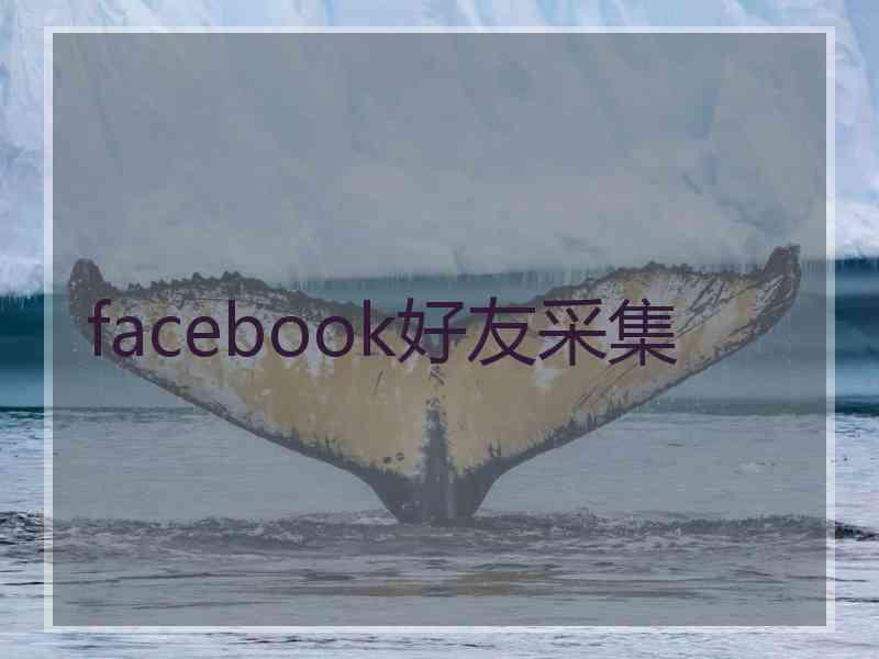 facebook好友采集