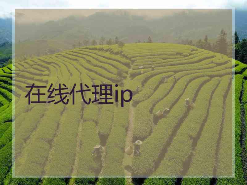 在线代理ip