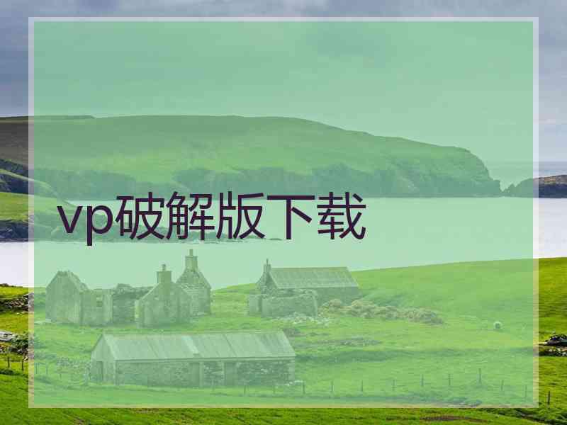 vp破解版下载