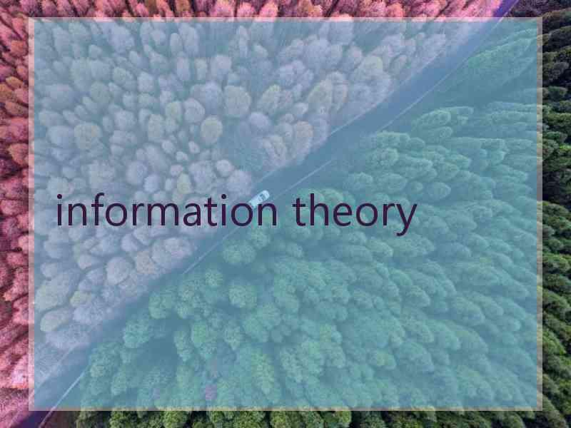 information theory