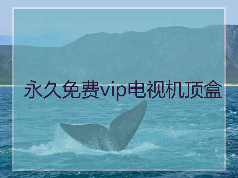 永久免费vip电视机顶盒