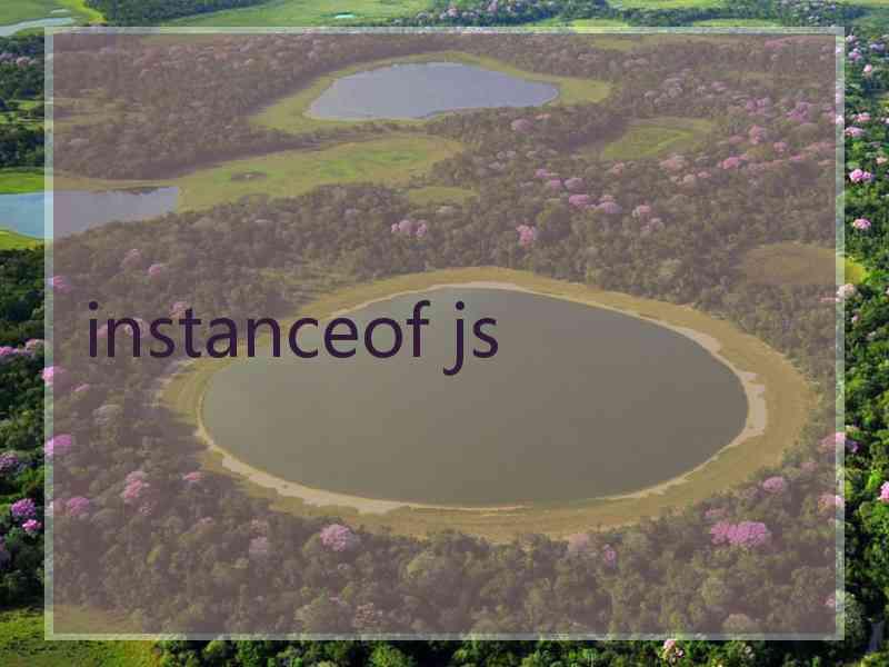 instanceof js