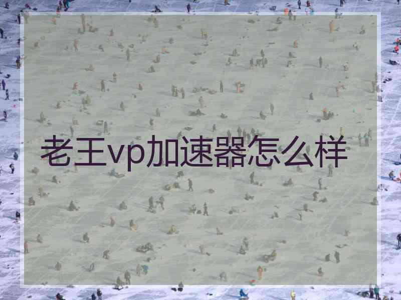 老王vp加速器怎么样