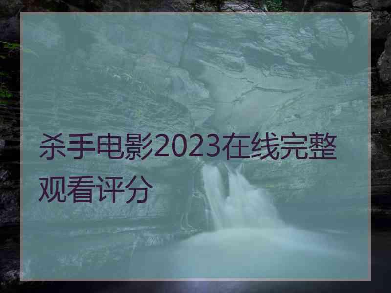 杀手电影2023在线完整观看评分