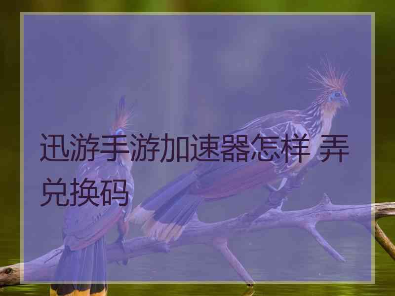 迅游手游加速器怎样 弄兑换码