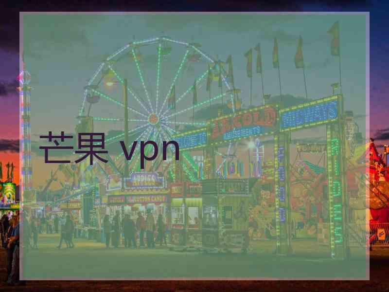 芒果 vpn