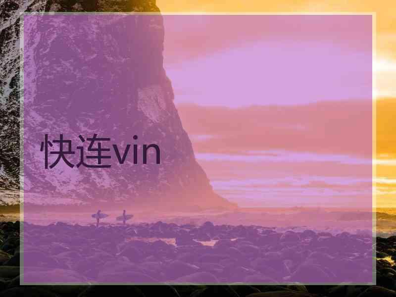 快连vin