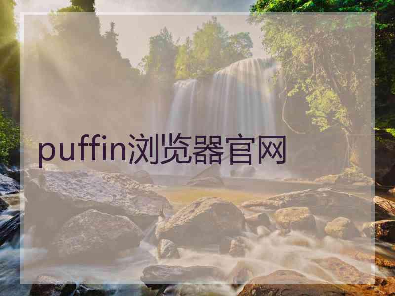 puffin浏览器官网