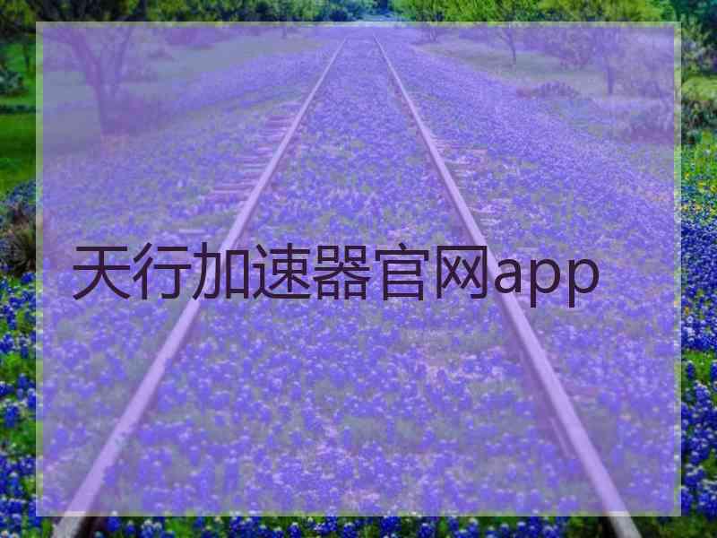 天行加速器官网app