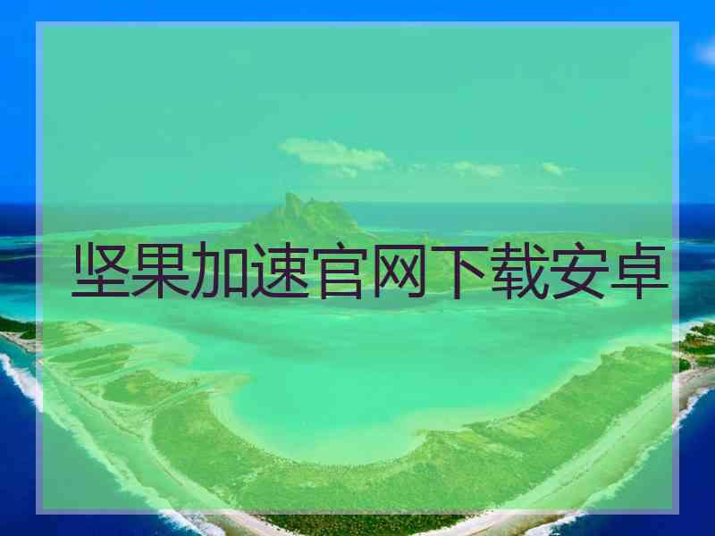 坚果加速官网下载安卓