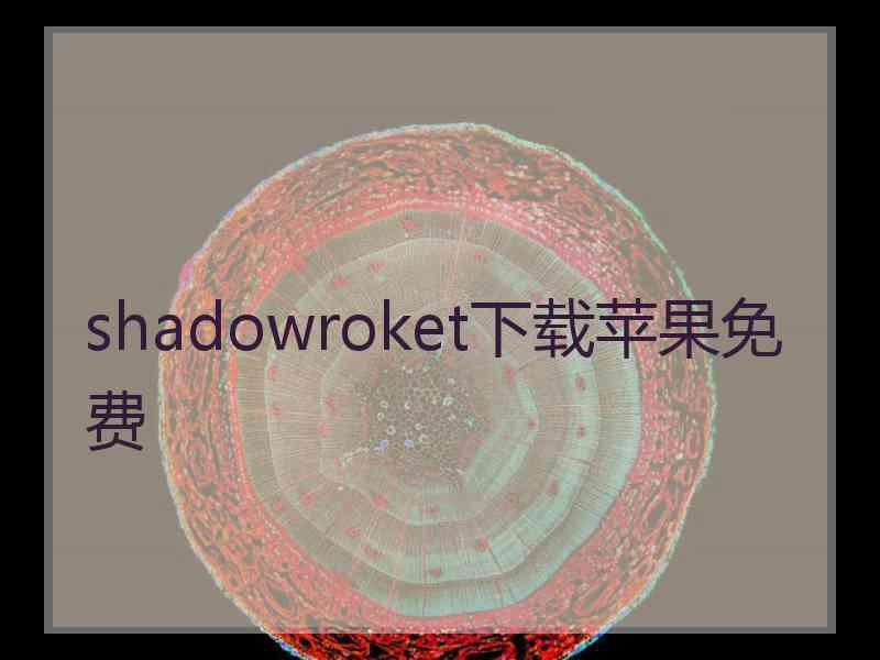 shadowroket下载苹果免费