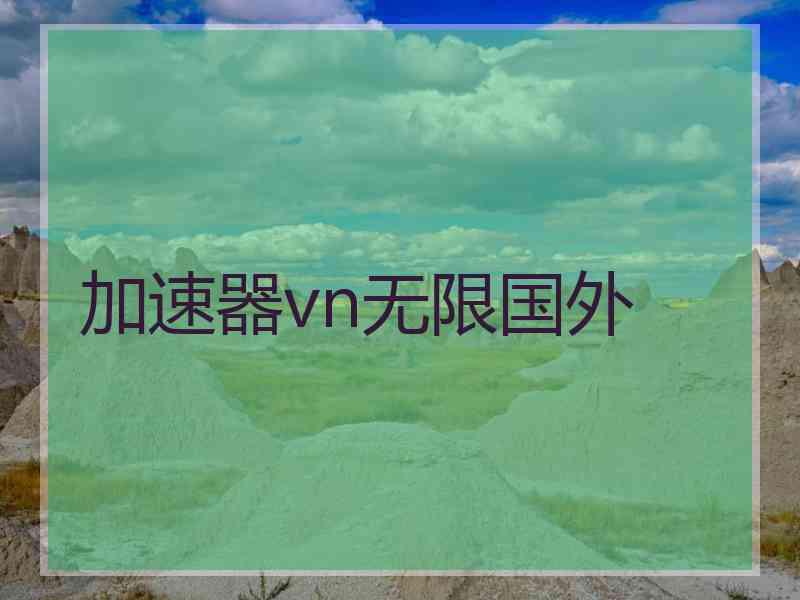 加速器vn无限国外