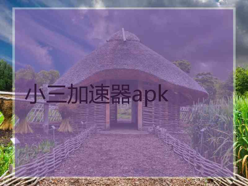 小三加速器apk