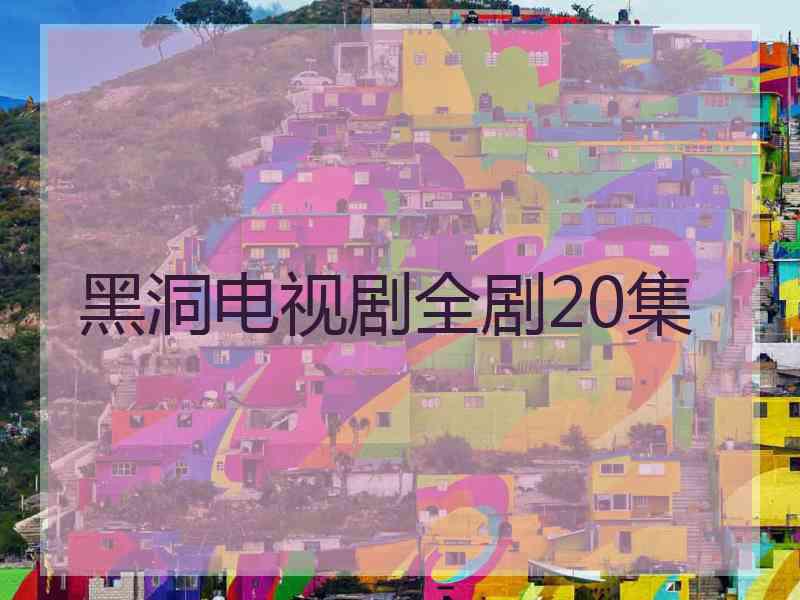 黑洞电视剧全剧20集